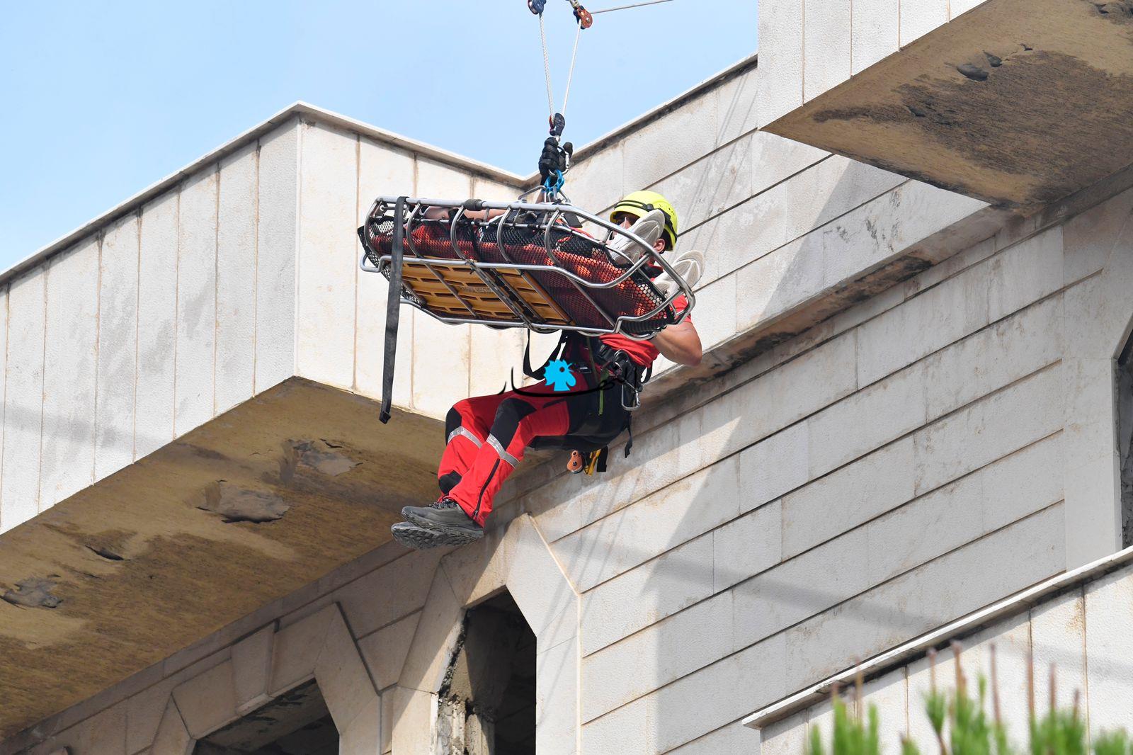 جامعة الحكمة نظمت مناورة حية حول إدارة الأزمات (صور)